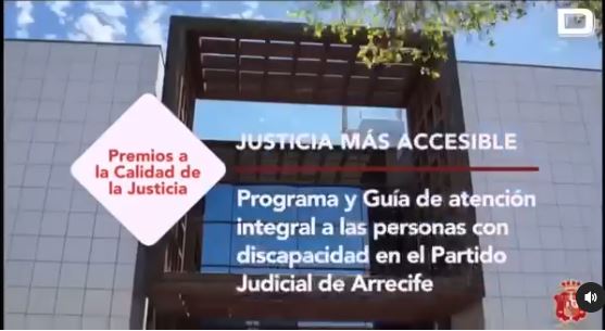 Conoce la iniciativa premiada en los XI Premios a la Calidad de la Justicia del Consejo General del Poder Judicial
